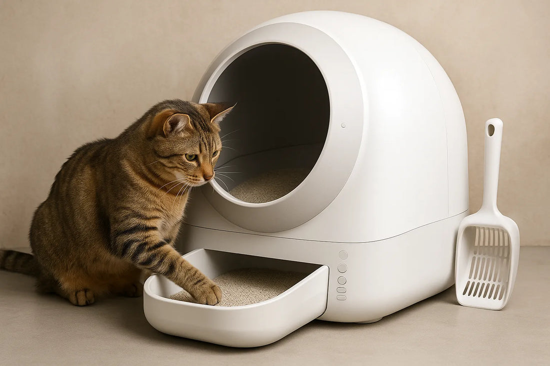 Comment habituer votre chat à une litière automatique